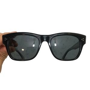 Carfia CA5509 Sunglasses Unisex Black Polarized Square 52-18-145